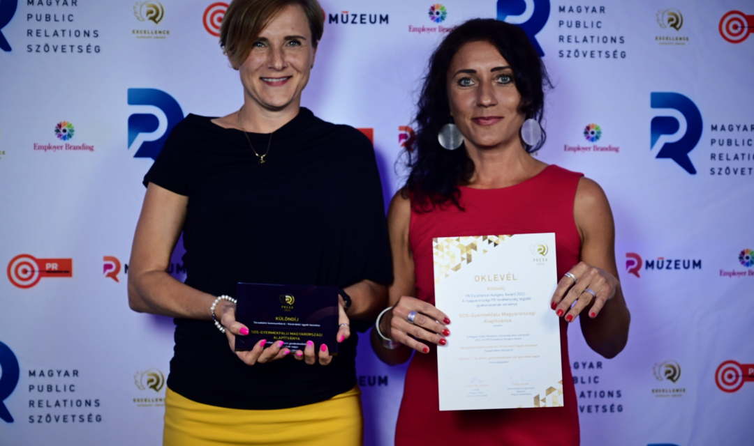 Különdíjat kapott az SOS Gyermekfalvak a reklámszakma legrangosabb díjátadóján